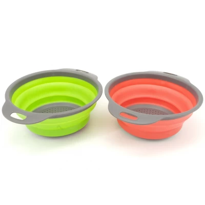 Дуршлаг Складной Силиконовый (Большой) 1220