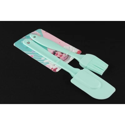 Набор Лопатка, Кисть Силикон 1929 C