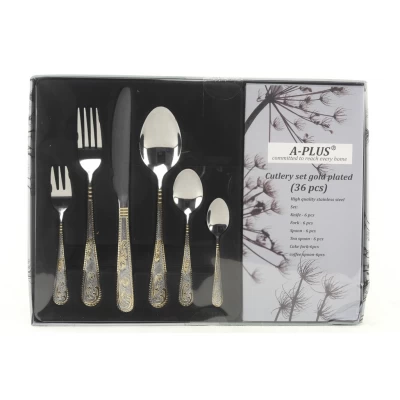 Столовый Набор (36 Предметов) A-PLUS 1420 Столовый Набор (36 Предметов) A-PLUS 1420