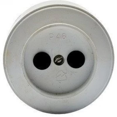 Розетка одинарная наружная круглая 10А 250В Харьков Розетка одинарная наружная круглая 10А 250В Харьков