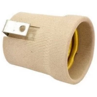 Патрон керамический Е27 с планкой Китай