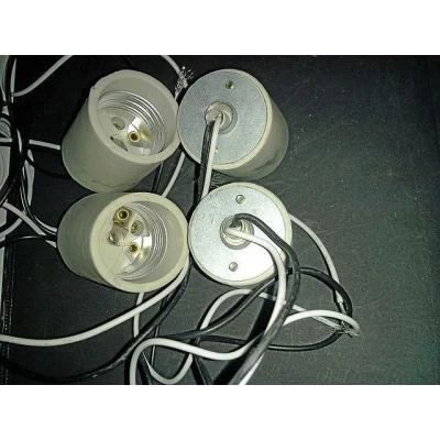 Патрон керамический с проводами Е27 Китай