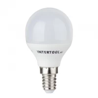 Светодиодная лампа LED 5Вт, E14, 220В, INTERTOOL LL-0102