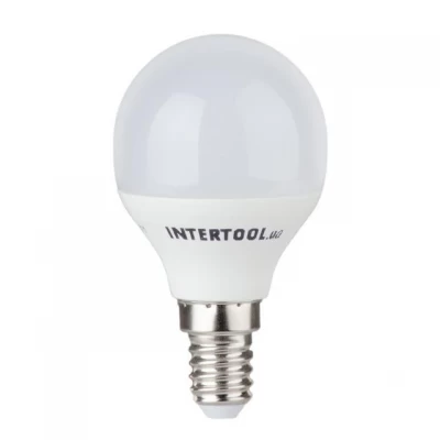 Светодиодная лампа LED 5Вт, E14, 220В, INTERTOOL LL-0102 Светодиодная лампа LED 5Вт, E14, 220В, INTERTOOL LL-0102