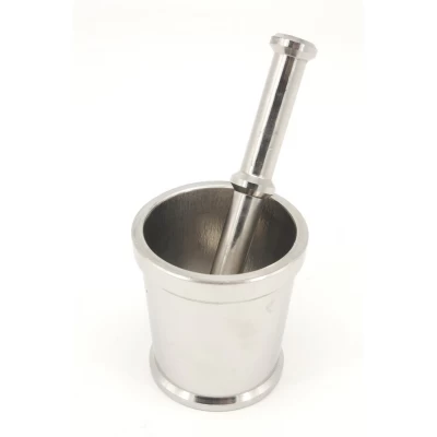 Ступка И Пестик Из Нерж. Стали Для Перца И Специй 0517 Ступка И Пестик Из Нерж. Стали Для Перца И Специй 0517