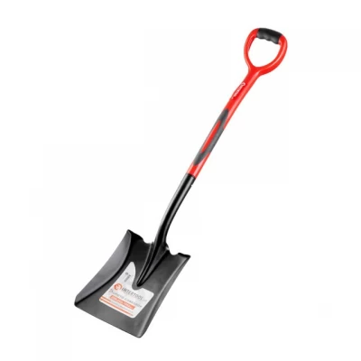 Лопата совковая, ручка из фибергласса, 238х282х1050 мм INTERTOOL FT-2014 Лопата совковая, ручка из фибергласса, 238х282х1050 мм INTERTOOL FT-2014