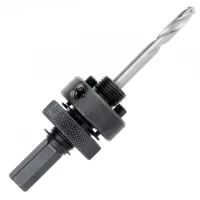 Держатель сверла корончатого биметаллического 7/16" с центрирующим сверлом (32-210 мм) INTERTOOL SD-5602