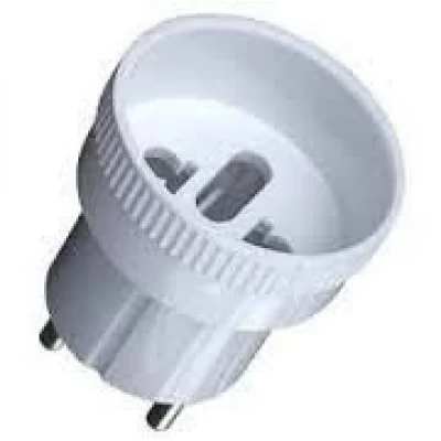 Европереходник латунь 16А белый Днепр