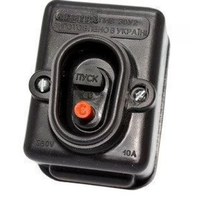 Пускатель нажимной ПНВ 10А 380В Луч-Лемира (30)