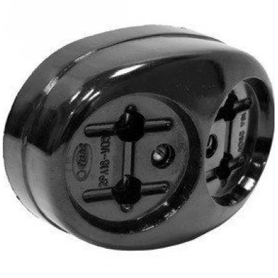 Розетка двойная 2РА16-У05 без заземления черная Житомир Розетка двойная 2РА16-У05 без заземления черная Житомир