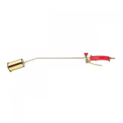 Горелка газовая с регулятором и клапаном 715мм, сопло 125мм, Ø60мм. INTERTOOL GB-0046