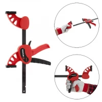 Струбцина автомат 150*60мм, усилие зажима до 70 кг INTERTOOL HT-6115