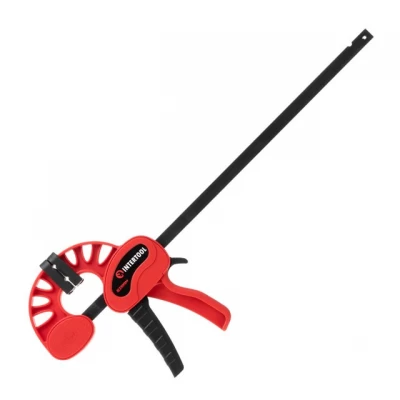 Струбцина автомат 300*60мм, усилие зажима до 70 кг INTERTOOL HT-6130 Струбцина автомат 300*60мм, усилие зажима до 70 кг INTERTOOL HT-6130