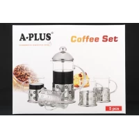 Заварник - Пресс 600 мл + 4 чашки А-Плюс 1030