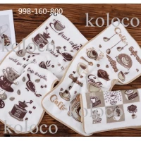 Полотенце для кухни 25x50 см Coffee 