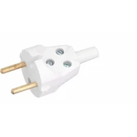 Вилка 6А прямая Bylectrica В6-215