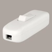 Выключатель для бра белый 129 LXL