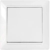 С110-827 Выключатель одинарный внутренний гермет IP44 Bylectrica белый