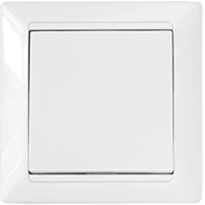 С110-827 Выключатель одинарный внутренний гермет IP44 Bylectrica белый