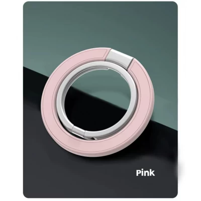 Підставка для телефону Ring With Magsafe ; Metal — Pink Підставка для телефону Ring With Magsafe ; Metal — Pink