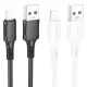 Кабель Lightning 2.4A (1m) Borofone BX80 — Black Кабель Lightning 2.4A (1m) Borofone BX80 — Black