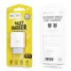 Home Charger 2.1A 1U Hoco C72A — White Home Charger 2.1A 1U Hoco C72A — White