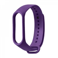 Ремінець Silicone Sport Band Xiaomi Mi Band 5 6 7 — Purple