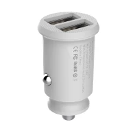 Car Charger | 15.5W | 2 USB — Baseus (CCALL-ML)  — CCALL-ML02 White