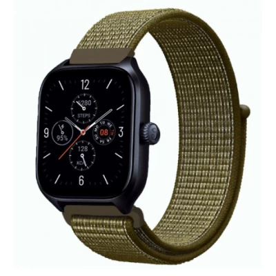 Ремінець Nylon Loop Універсальний 22 mm — Green