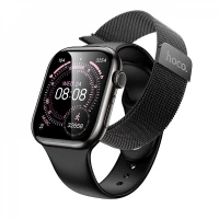 Smart Sports Watch (Call Version) Hoco Y42 — Black Smart Sports Watch (Call Version) Hoco Y42 — Black