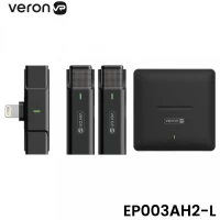 Беспроводной микрофон для телефона Lightning — Veron EP033AH2-L c кейсом зарядки Беспроводной микрофон для телефона Lightning — Veron EP033AH2-L c кейсом зарядки