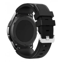 Ремінець Silicone Band Універсальний 22 mm — Black