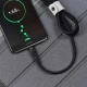 Кабель USB C 5A (1.2m) — Hoco U53 — Black