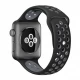 Ремінець Sport Nike — Apple Watch 42 mm | 44 mm | 45 mm | 49 mm — Carbon & Black