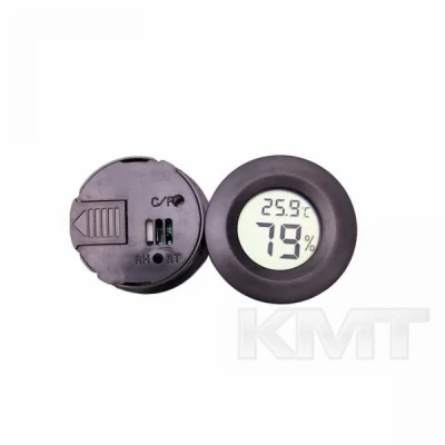 Цифровые часы с термометром и гигрометром — Black Цифровые часы с термометром и гигрометром — Black