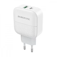 Home Charger 20W PD QC3.0 Borofone BA46A — White
