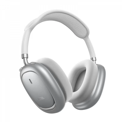 Навушники Bluetooth Hoco W68 Calma  — Silver