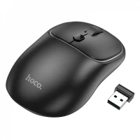Wireless Mouse — Hoco GM25 black — dark night black