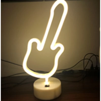 Ночной светильник — Neon Sign — Guitar