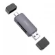 Card Reader — Hoco HB45 Spirit 2-in-1 USB/Type-C 3.0 Card Reader — Hoco HB45 Spirit 2-in-1 USB/Type-C 3.0