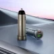 Car Charger | 48W | PD | USB QC3.0 | USB-C | — Hoco Z54A __ — Metal Grey Car Charger | 48W | PD | USB QC3.0 | USB-C | — Hoco Z54A __ — Metal Grey