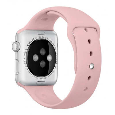 Ремінець Sport Band Apple Watch 38 mm 40 mm 41 mm — Pink Sand (19)