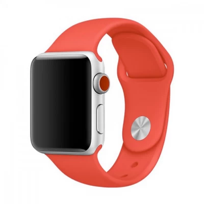Ремінець Sport Band Apple Watch 42 mm 44 mm 45 mm 49 mm — Cherry Red (33)