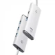 USB-хаб Baseus WKQX0301 Lite Series, USB-A → 4 × USB 3.0, кабель 1 м — WKQX030101 Black