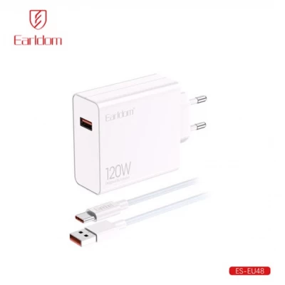 Home Charger | 120W | PD | USB C Cable (1m) — Earldom ES-EU48