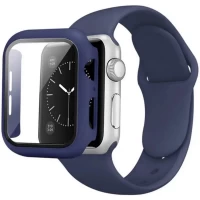 Ремешок Veron Apple Watch Silicon+Glass 38/40mm — Midnight Blue