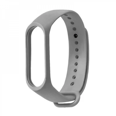 Ремінець Silicone Sport Band Xiaomi Mi Band 5 6 7 — Gray