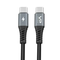 V9 Кабель Veron C09s Type C to Type C  usb cable 25 cm. 20W