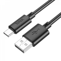 Кабель USB C 2.4A (1m) Hoco X88 — Black