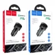 Car Charger | 20W | PD | USB QC3.0 | USCB-C | Digital Display — Hoco Z42 — Black